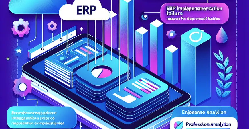 ERP 实施失败案例深度剖析：这些坑别再踩